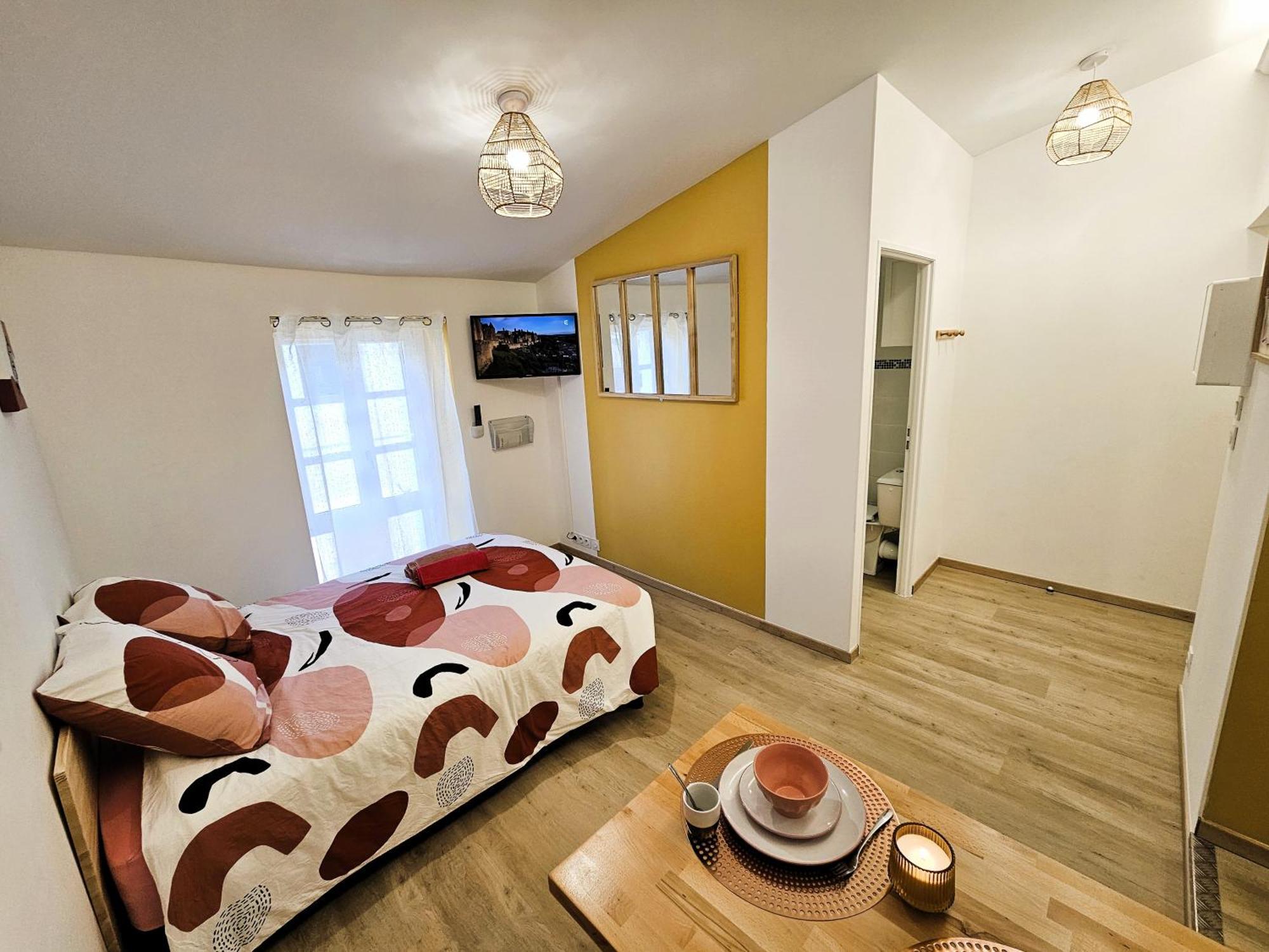 Tout Confort ! Centre-Ville, Climatisation, Parking, Wifi, Calme, Tv Καρκασόν Εξωτερικό φωτογραφία